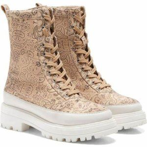 Free People $148 Feels Good Too BE Lost Lug Peacy Sand Sz 41 NIB!